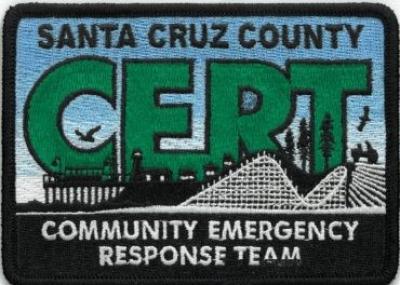Santa Cruz County CERT Badge 